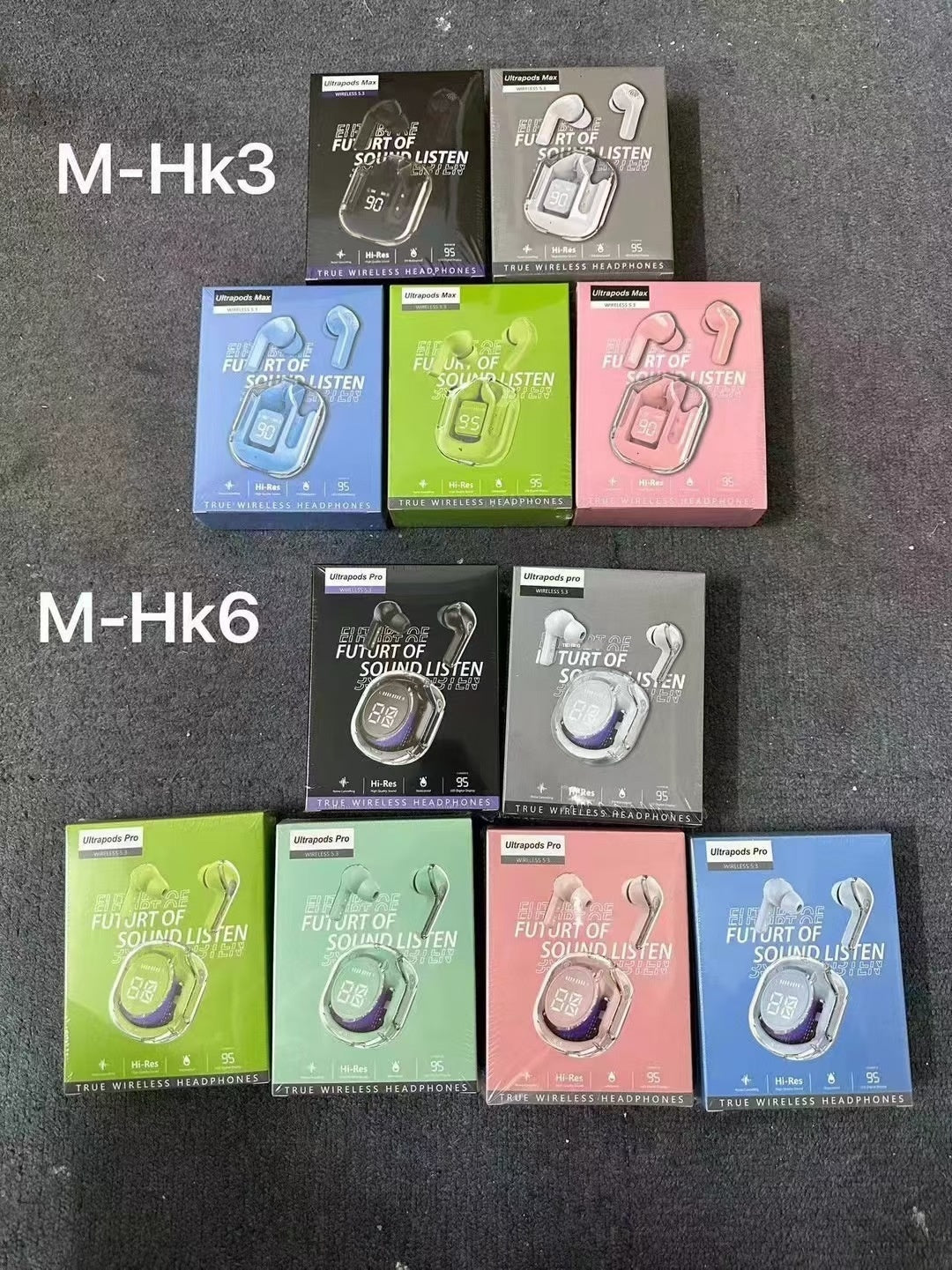 Sports Long Endurance Transparent Bluetooth Headset