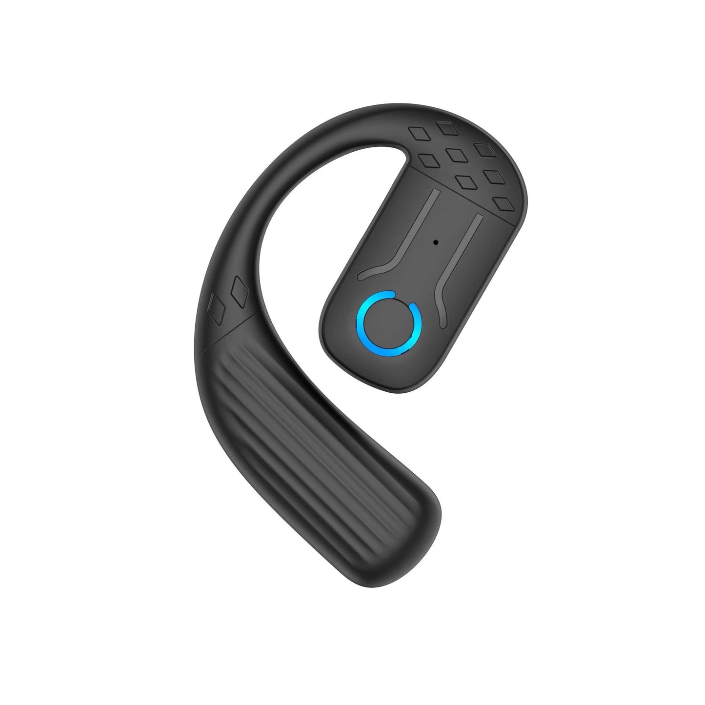 Rotating Digital Display Bone Conduction External Bluetooth Headset
