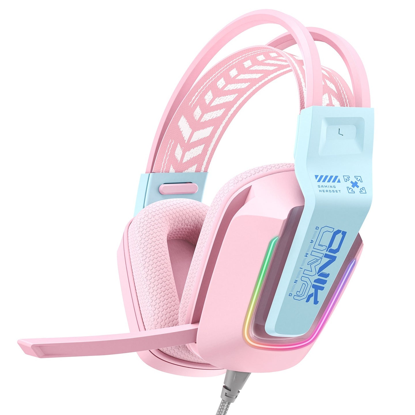 Simple Light-emitting Headset Game Wired Headset